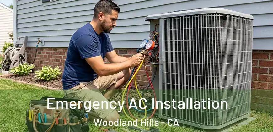 Emergency AC Installation Woodland Hills - CA