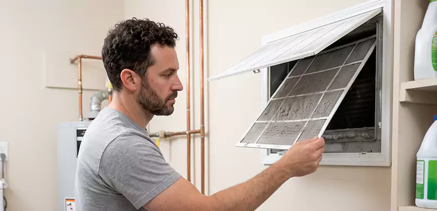 AC Filter Cleaning in Woodland Hills