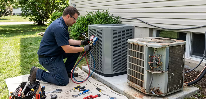 Seasonal AC Checkup in Woodland Hills