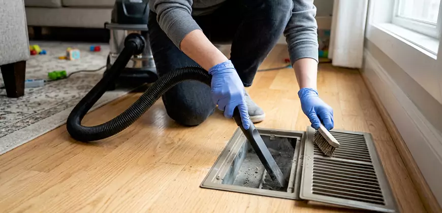 Ducted Heating Filter Cleaning in Woodland Hills